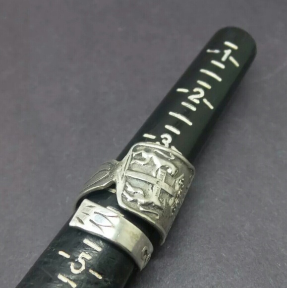 Vintage 925 Sterling Silver Columbia Spoon Ring - Picture 5 of 5